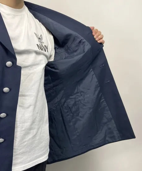 ドイツ空軍 エアフォース ブルーグレー ドレスジャケット 新品 G32N