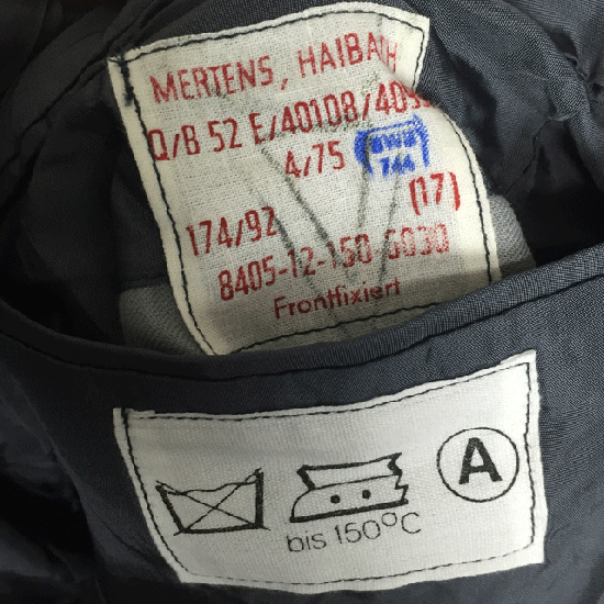 ドイツ空軍 エアフォース ブルーグレー ドレスジャケット 新品 G32N