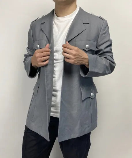 ドイツ陸軍 ARMY グレー ドレスジャケット 新品 G31N