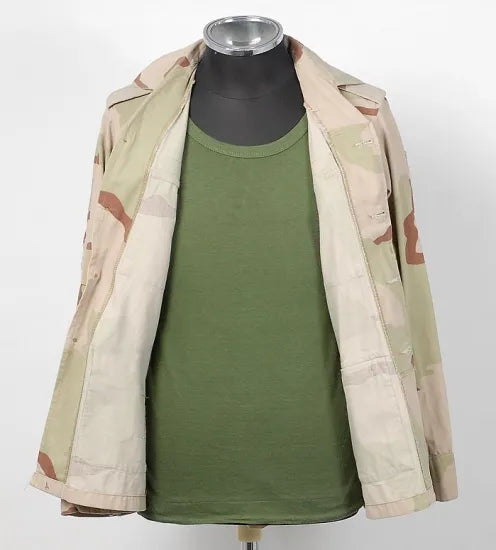 EU 3カラーデザートカモ コンバットジャケット USED E103U=