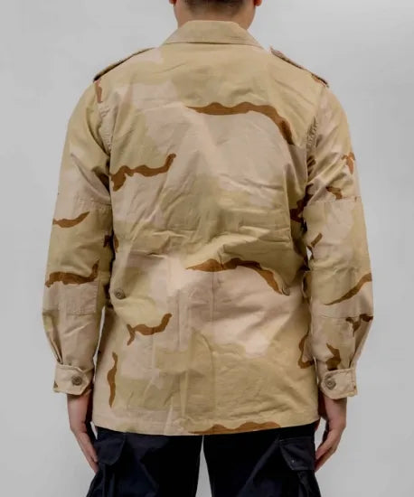 EU 3カラーデザートカモ コンバットジャケット USED E103U=