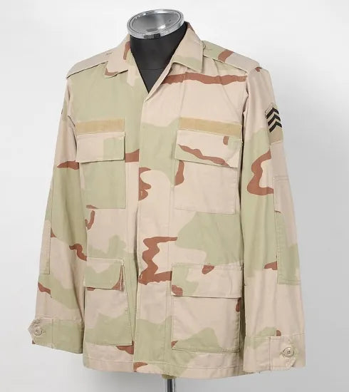 EU 3カラーデザートカモ コンバットジャケット USED E103U=