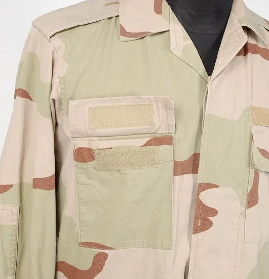 EU 3カラーデザートカモ コンバットジャケット USED E103U=