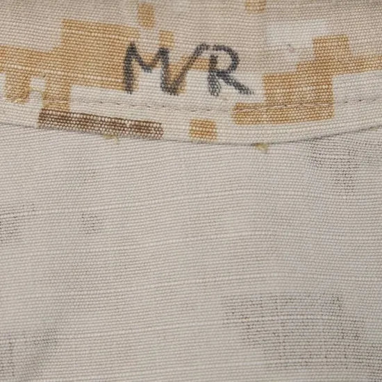 EU デザートデジタルカモ ボタン留め コンバットジャケット USED E104UB=