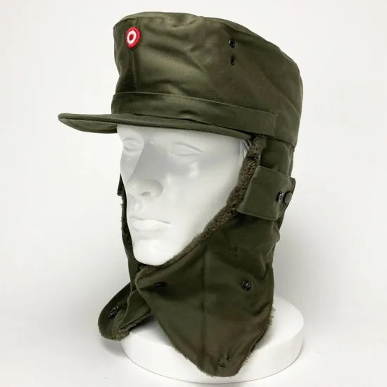 オーストリア軍 OD ウィンターキャップ 新品 M60N-
