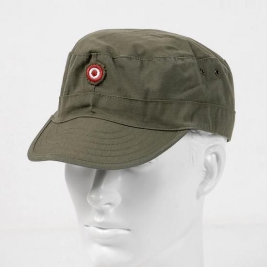 オーストリア軍 OD リップストップ フィールドキャップ USED M37RU-
