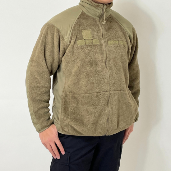 (11/8まで特価)アメリカ軍 コヨーテ Polartec ECWCS Gen3 Level3 フリースジャケット 上質USED A31CN3