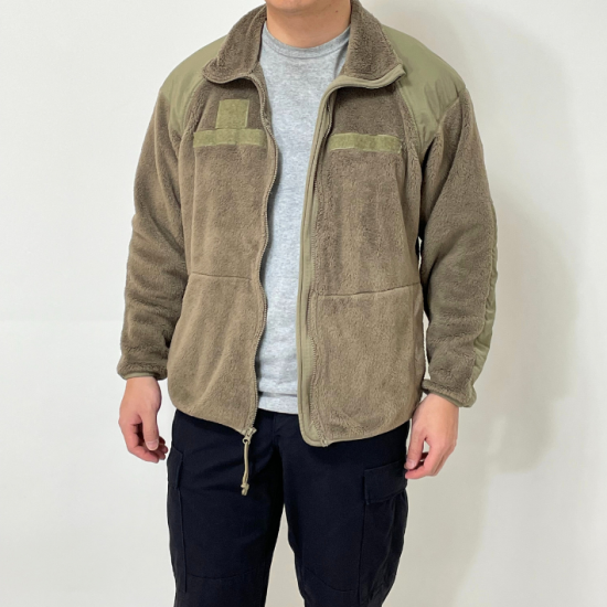 (11/8まで特価)アメリカ軍 コヨーテ Polartec ECWCS Gen3 Level3 フリースジャケット 上質USED A31CN3