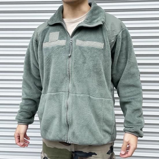 アメリカ軍 フォリッジグリーン Polartec ECWCS Gen3 Level3 フリースジャケット 上質USED A31FN3
