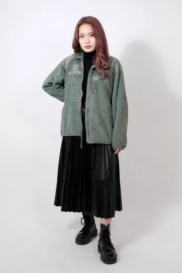 アメリカ軍 フォリッジグリーン Polartec ECWCS Gen3 Level3 フリースジャケット 上質USED A31FN3