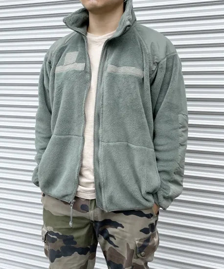 アメリカ軍 フォリッジグリーン Polartec ECWCS Gen3 Level3 フリースジャケット 上質USED A31FN3