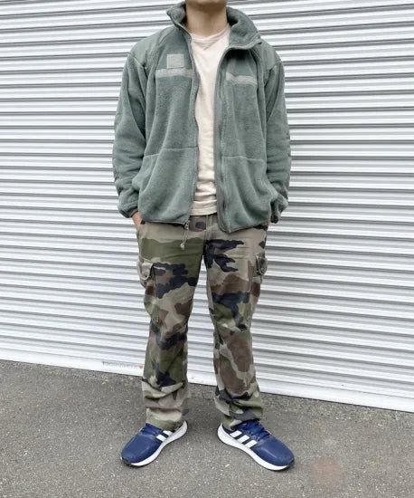 アメリカ軍 フォリッジグリーン Polartec ECWCS Gen3 Level3 フリースジャケット 上質USED A31FN3