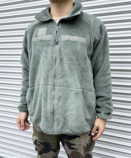 アメリカ軍 フォリッジグリーン Polartec ECWCS Gen3 Level3 フリースジャケット 上質USED A31FN3