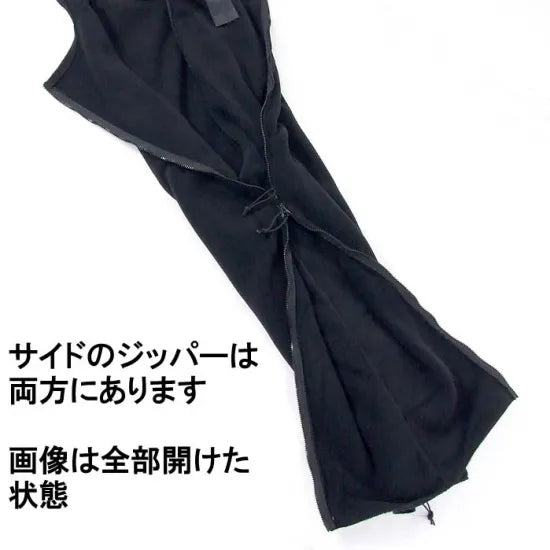 アメリカ軍 ブラック POLARTEC ECWCS Gen2 フリース オーバーオール ニアニュー