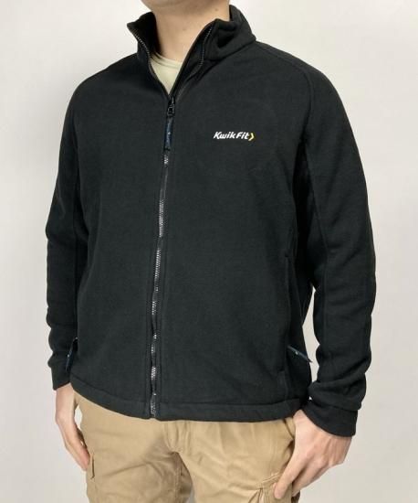 イギリス Kwik Fit ブラック フリースジャケット 新品