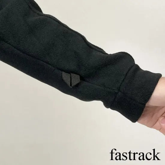 イギリス Kwik Fit ブラック フリースジャケット 新品