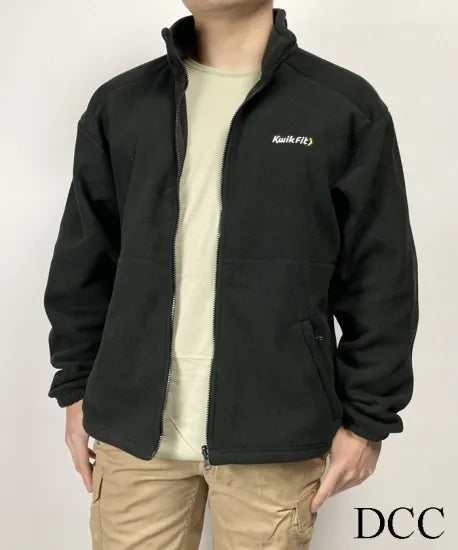 イギリス Kwik Fit ブラック フリースジャケット 新品