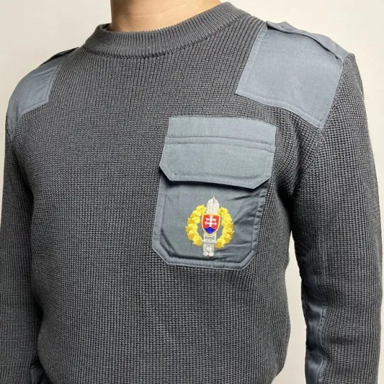 チェコ軍 グレー コマンドセーター 新品 S42N