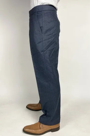 イギリス空軍 RAF ブルーグレー ベルトループ無し No.1(2) ドレスパンツ USED 206YUZ-WOOL=