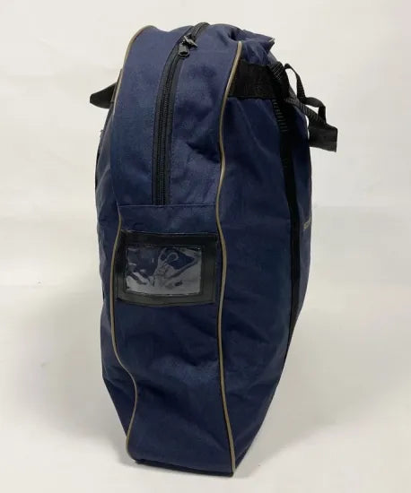 イギリス警察 ネイビー ボディーアーマーバッグ USED B16YU