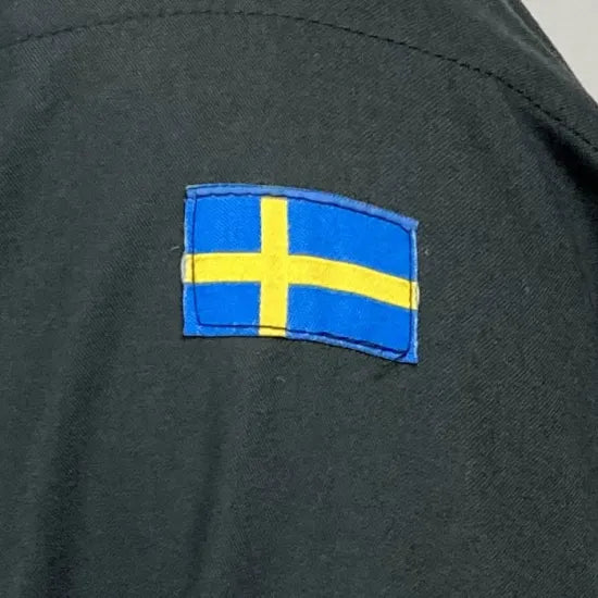 【スモール特価】スウェーデン軍 ブラック M-90 フィールドジャケット 新品 =