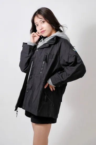 【スモール特価】スウェーデン軍 ブラック M-90 フィールドジャケット 新品 =