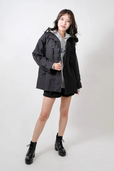 【スモール特価】スウェーデン軍 ブラック M-90 フィールドジャケット 新品 =