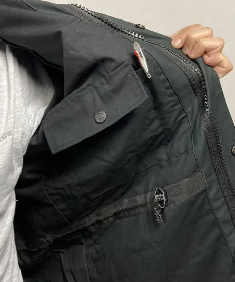 【スモール特価】スウェーデン軍 ブラック M-90 フィールドジャケット 新品 =