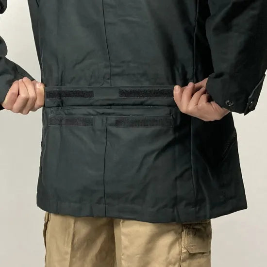 【スモール特価】スウェーデン軍 ブラック M-90 フィールドジャケット 新品 =