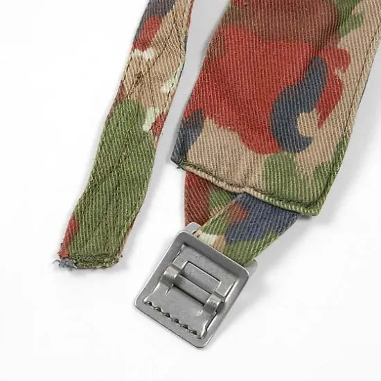 スイス軍 アルペンカモ M-70 マウンテン オーバーオール USED 582U