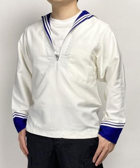イタリア海軍 ホワイト セーラー 新品 E45N-