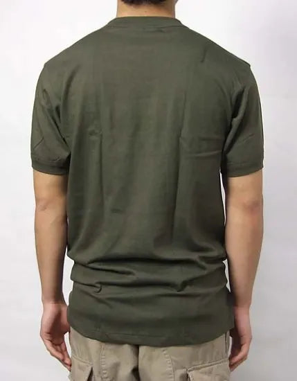 (10/18まで特価)ドイツ軍 OD コットン Tシャツ 新品 T66N-