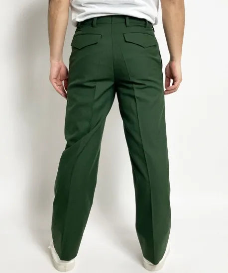 ドイツ警察 POLIZEI グリーン オフィサーパンツ 新品 317N=