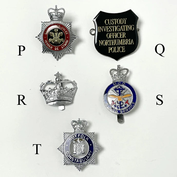 イギリス警察 ポリスバッジ USED 15UE-