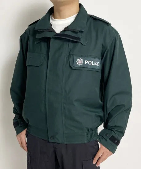 北アイルランド警察 POLICE ダークグリーン GORE-TEX ワッペン付 ジャケット 新品 B75N