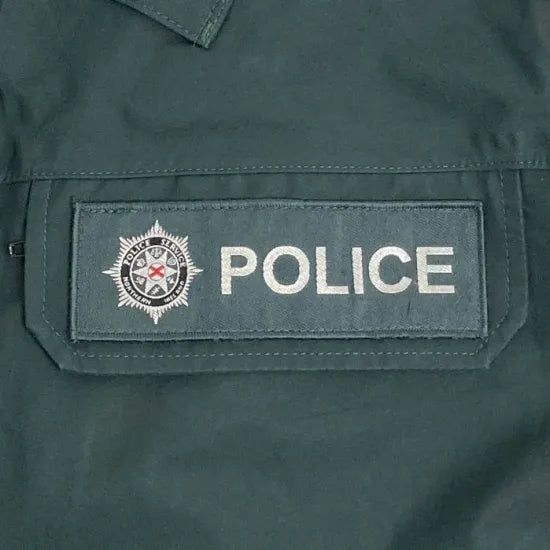 北アイルランド警察 POLICE ダークグリーン GORE-TEX ワッペン付 ジャケット 新品 B75N