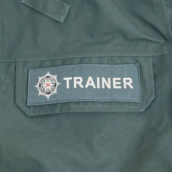 北アイルランド警察 POLICE ダークグリーン GORE-TEX ワッペン付 ジャケット 新品 B75N
