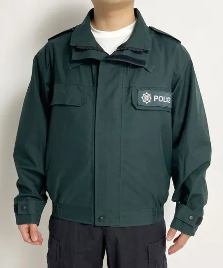 北アイルランド警察 POLICE ダークグリーン GORE-TEX ワッペン付 ジャケット 新品 B75N