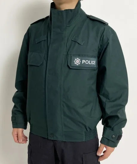 北アイルランド警察 POLICE ダークグリーン GORE-TEX ワッペン付 ジャケット 新品 B75N