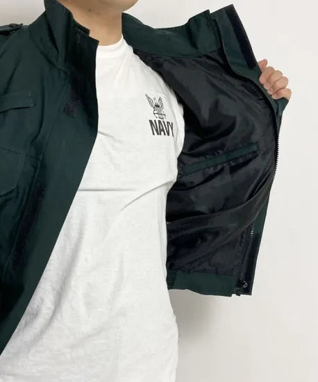 北アイルランド警察 POLICE ダークグリーン GORE-TEX ワッペン付 ジャケット 新品 B75N