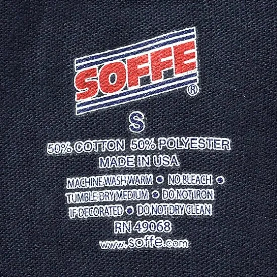 U.S. OD&ネイビー SOFFE USA製 コットンポリ Tシャツ 新品 TS-SOFFE-
