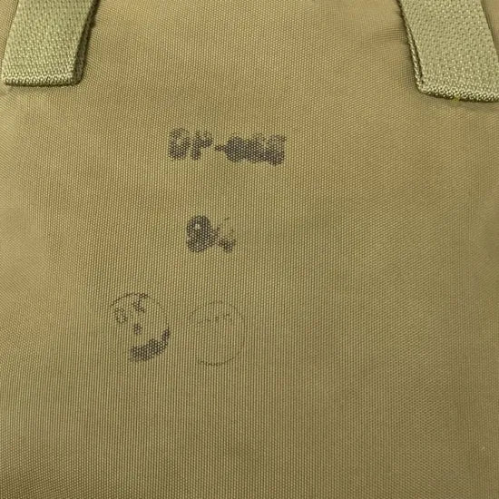 チェコ軍 グリーン ナイロン ショルダーバッグ USED =