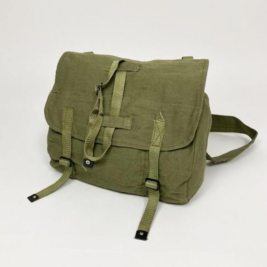 ルーマニア軍 グリーン キャンバス ショルダーバッグ 新品 188N=
