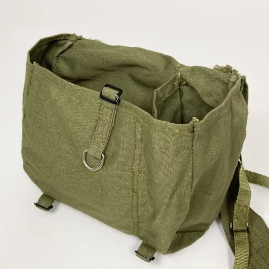 ルーマニア軍 グリーン キャンバス ショルダーバッグ 新品 188N=