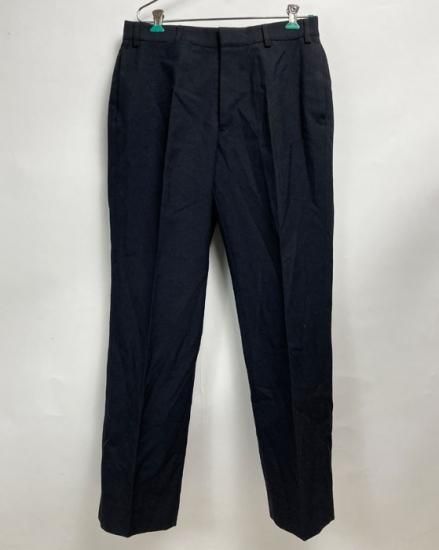 【1点物】北アイルランド警察 POLICE ブラック オフィサーパンツ(新品)サイズ表記86S(W86cm/L76cm) UK20=