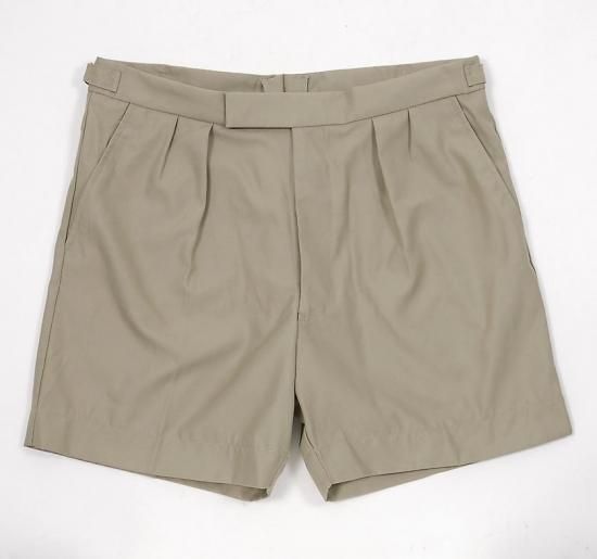 【レディース特価】イギリス空軍 RAF ベージュ レディース トロピカル ショートパンツ 新品 209NB-LDY-
