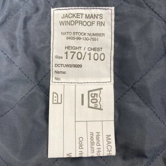 イギリス海軍 ROYAL NAVY ウィンドプルーフ ジャケット USED B82U