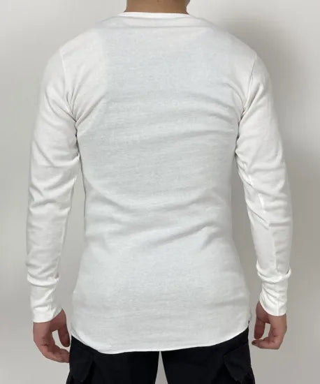 イギリス空軍 RAF ホワイト エアクルー ロングTシャツ 新品 T64N-