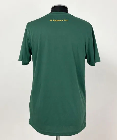 【1点物・5種類】イギリス軍関連 グリーン ドライTシャツ USED T79U-GREEN-