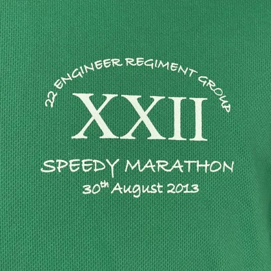 【1点物・5種類】イギリス軍関連 グリーン ドライTシャツ USED T79U-GREEN-